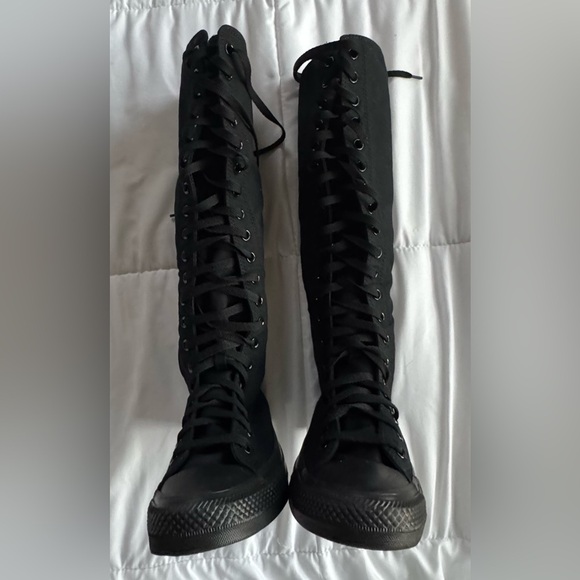 Converse Chuck Taylor All Star XXHi 7.5
Women/5.5 Men Black Knee Hi Punk Grunge - Picture 7 of 13